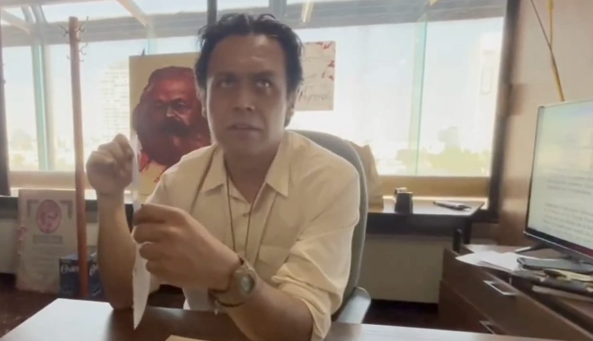 Marx arriaga desalojo SEP