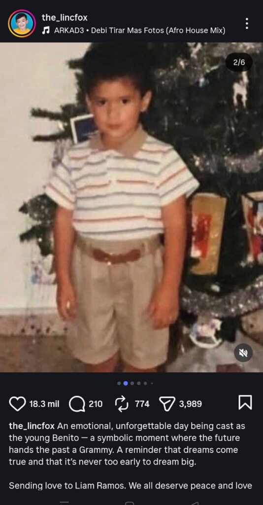 niño grammy bad bunny