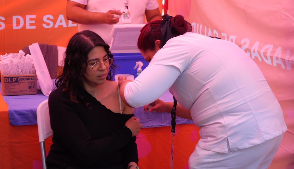 Vacunación gratis contra el sarampión en la Cuauhtémoc