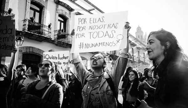 Marcha 8M 2026 en Morelia