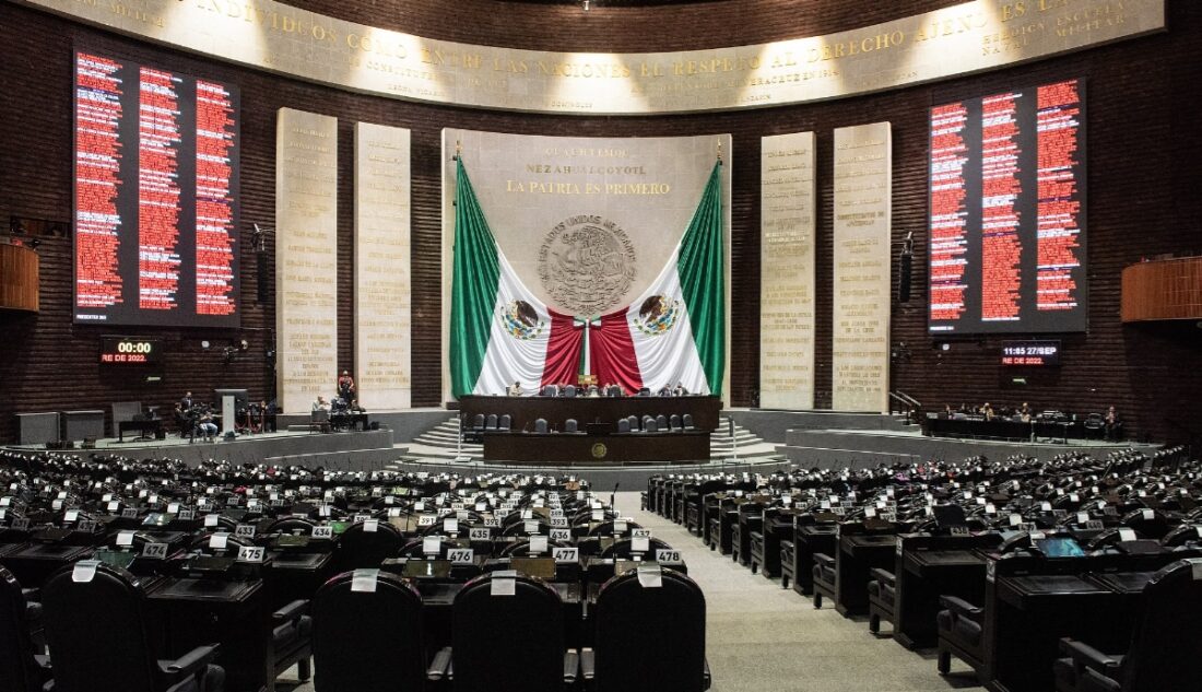Cámara de diputados reclutamiento forzado de menores en México