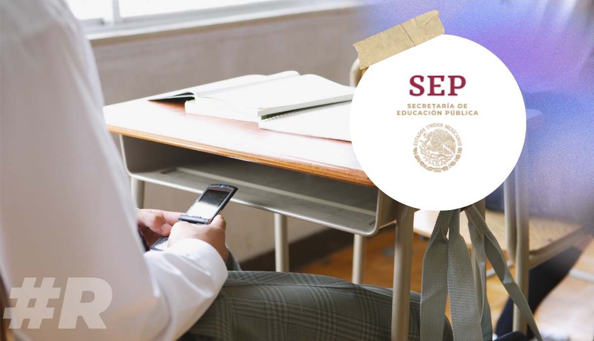 Teléfonos celulares escuelas México SEP