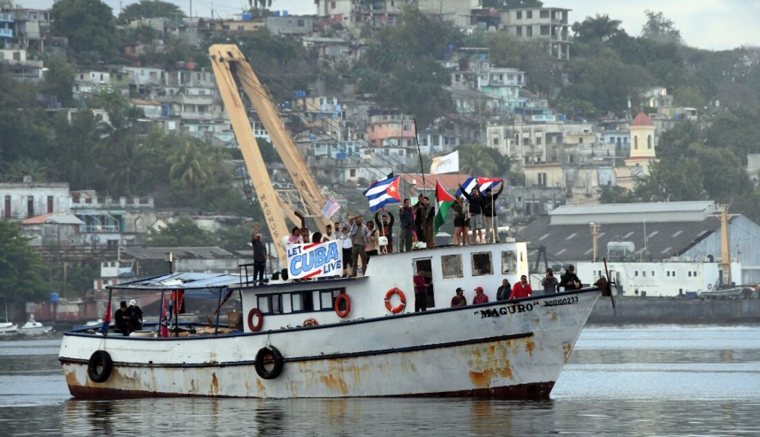 Convoy Nuestra América veleros Cuba