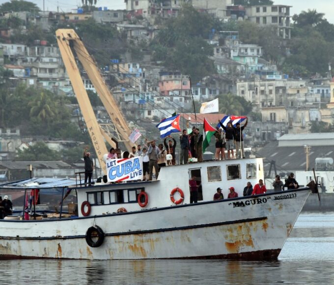 Convoy Nuestra América veleros Cuba