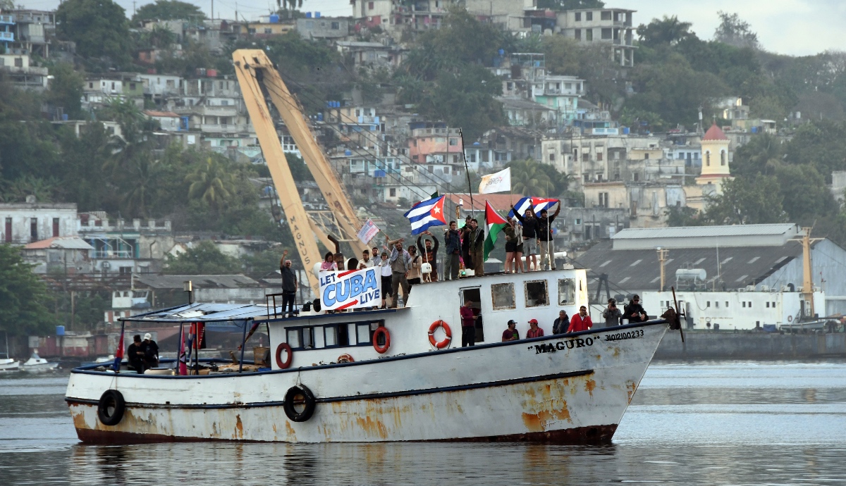 Convoy Nuestra América veleros Cuba