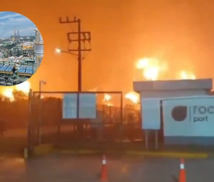 Incendio en refinería Dos Bocas deja 5 personas sin vida