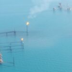 Marina hace recorrido por el Golfo de México tras derrame de hidrocarburo