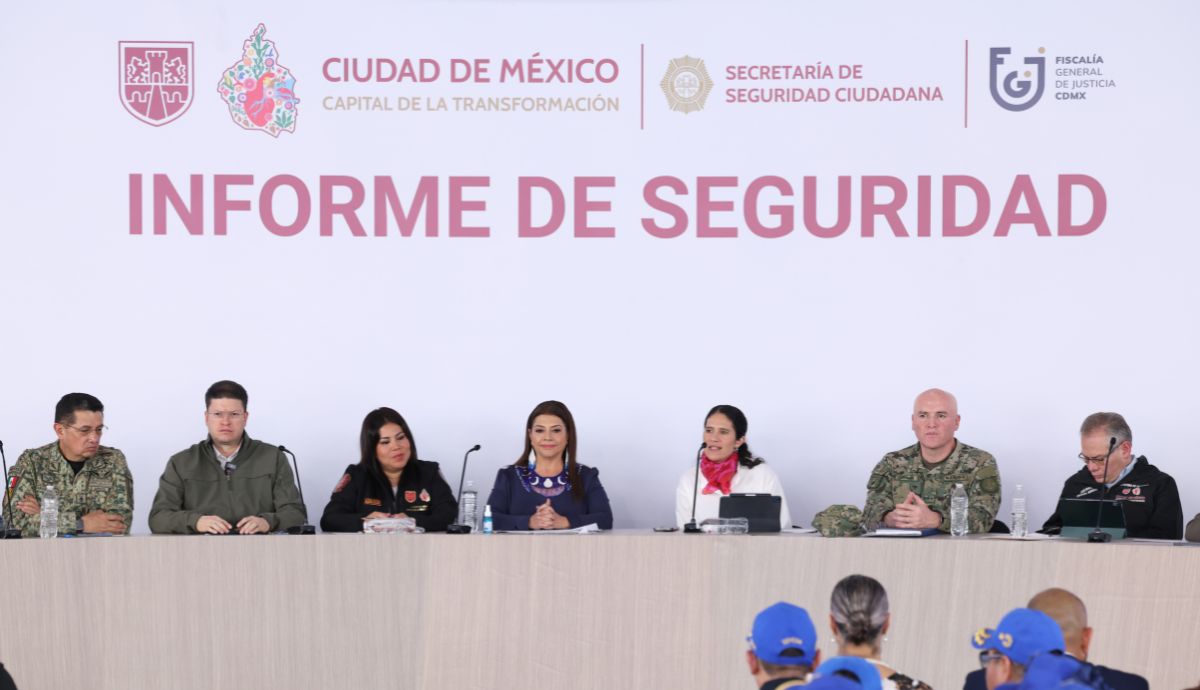 Bertha Alcalde Luján destacó trabajo de la fiscalía de la CDMX, por aumento en órdenes de aprehensión durante 2026