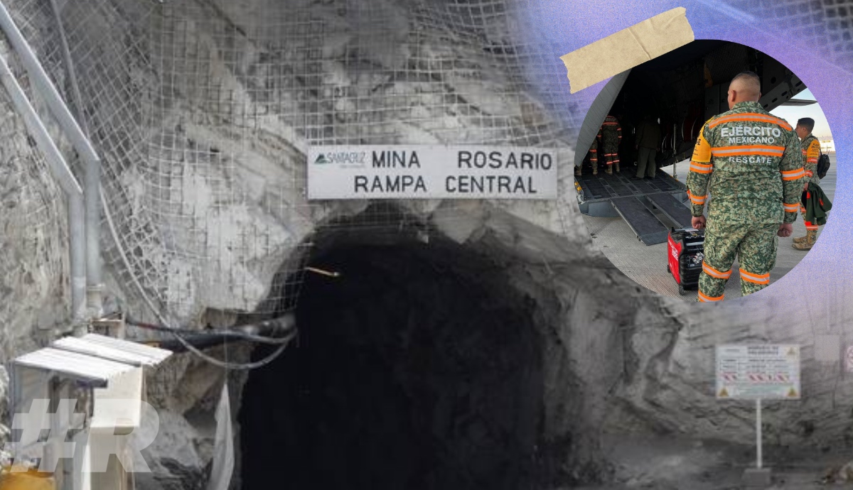 Derrumbe mina Sinaloa trabajadores atrapados