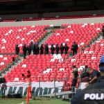 Imagen del estadio azteca para nota del aficionado que murió