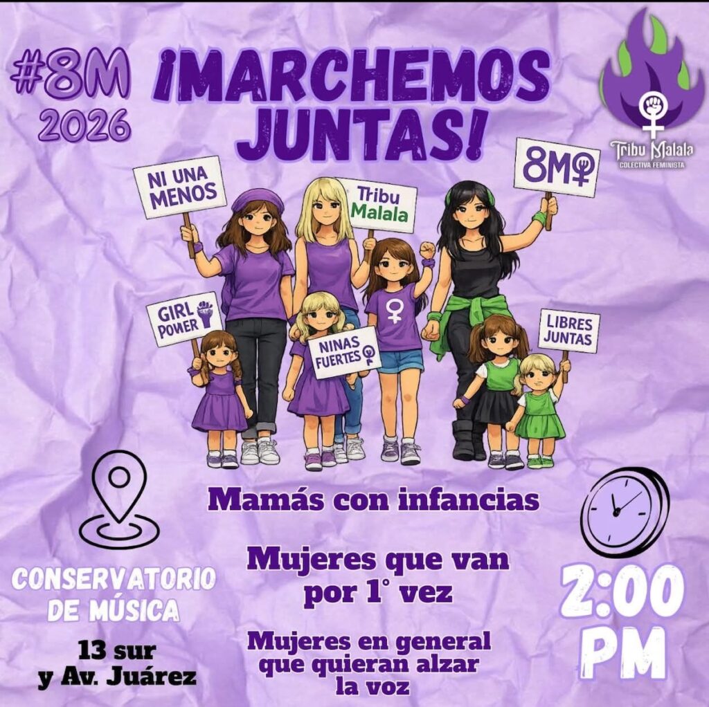 marcha 8m puebla 2026