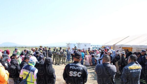 Fiscalía y Comisión de Búsqueda de la CDMX hallan restos óseos en Chalco