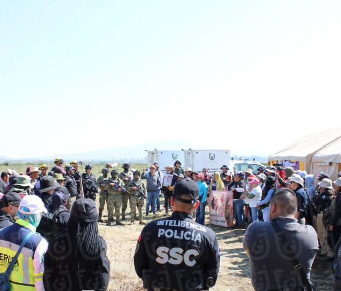 Fiscalía y Comisión de Búsqueda de la CDMX hallan restos óseos en Chalco