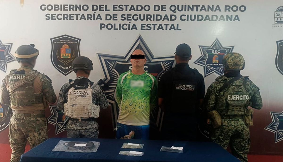Detienen a Remigio ´N´, alias ´El Milo´ en Quintana Roo, acusado de extorsionar migrantes cubanos