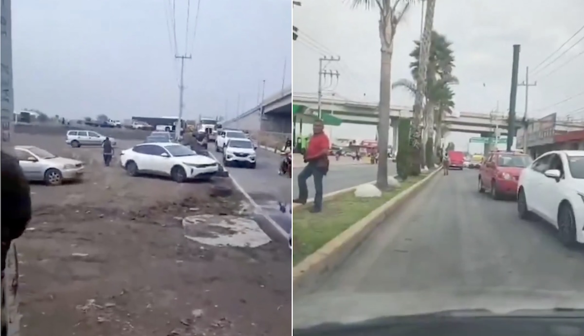 Bloqueo en el AIFA hoy