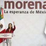 foto de ariadna montiel como nueva lideresa nacional de morena