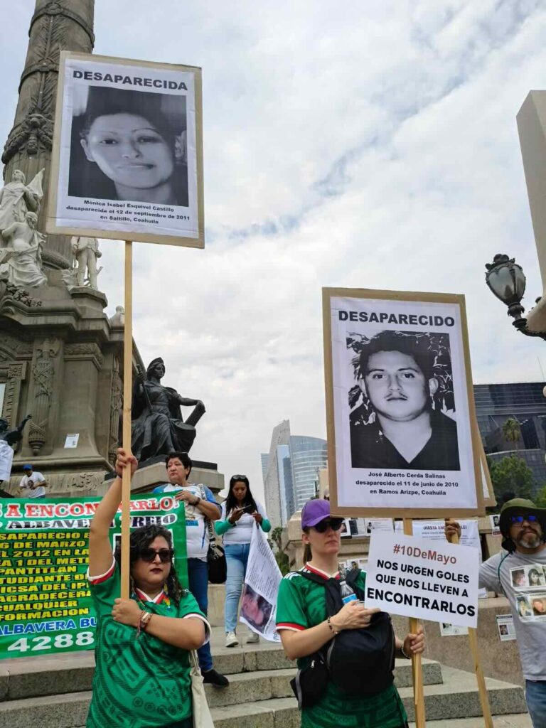 Imagen de la marcha del 10 de mayo en la CDMX