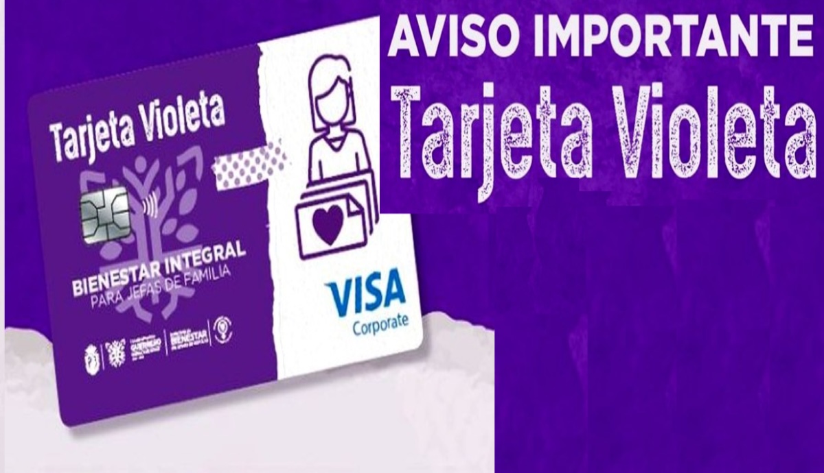 Tarjeta Violeta de Guerrero