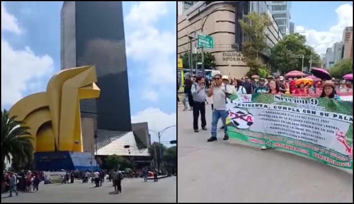 CNTE protestas hoy