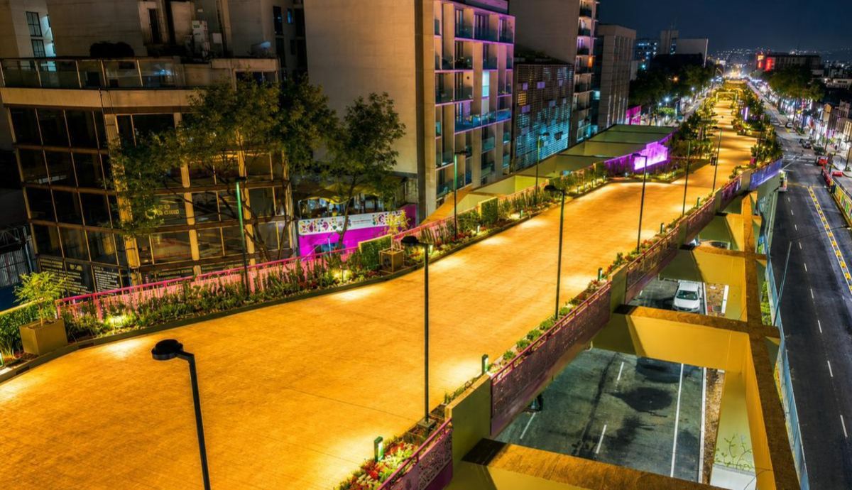 Calzada de Tlalpan estrena Tlallipan, un parque elevado de 1.8 kilómetros