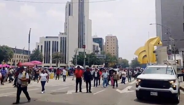 Dónde hay marcha de la CNTE hoy en CDMX