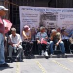 Protestan con huelga de hambre en Morelos, por incremento de 10 a 13 pesos en el transporte