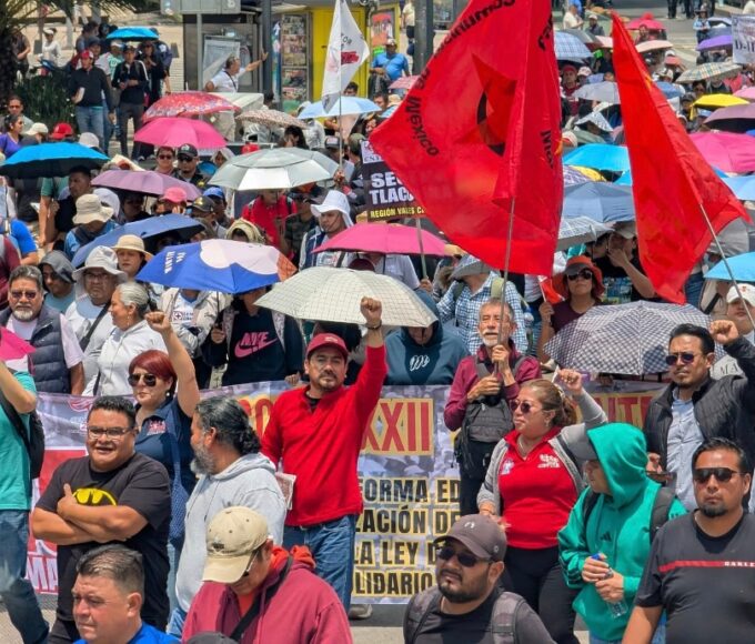 Marcha CNTE hoy CDMX