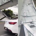 Accidente en Terminal 1 del AICM