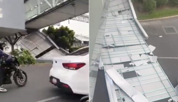 Accidente en Terminal 1 del AICM