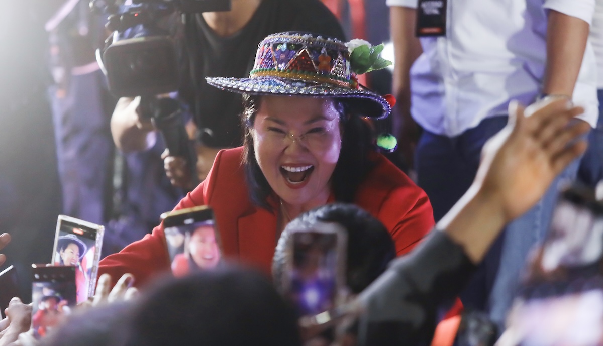 Keiko Fujimori segunda vuelta Perú