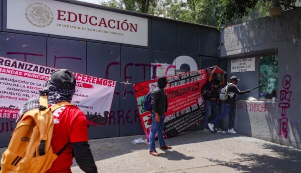 Marcha de la CNTE hoy