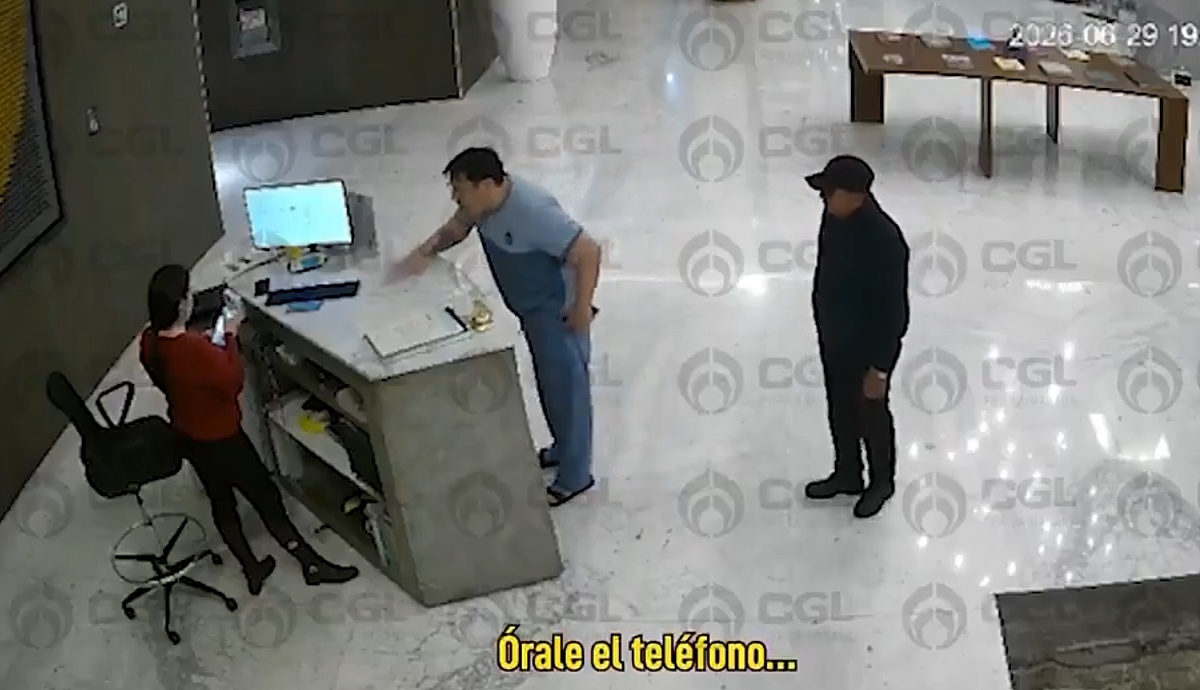 recepcionista agredida Santa FE