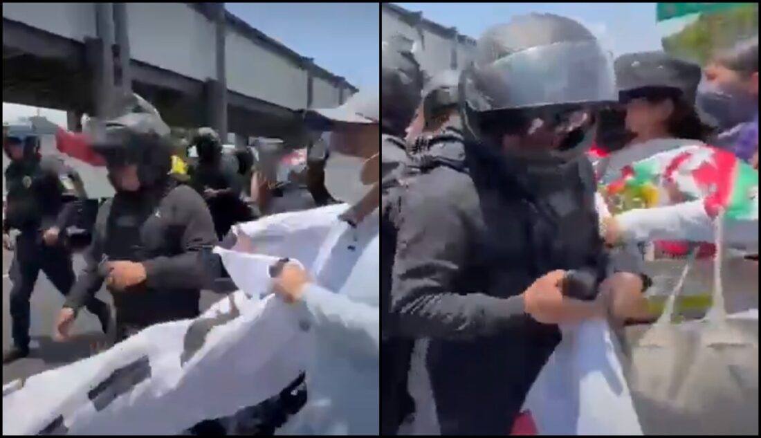 represión a madres buscadoras CDMX