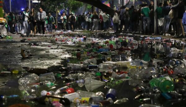 basura del Mundial
