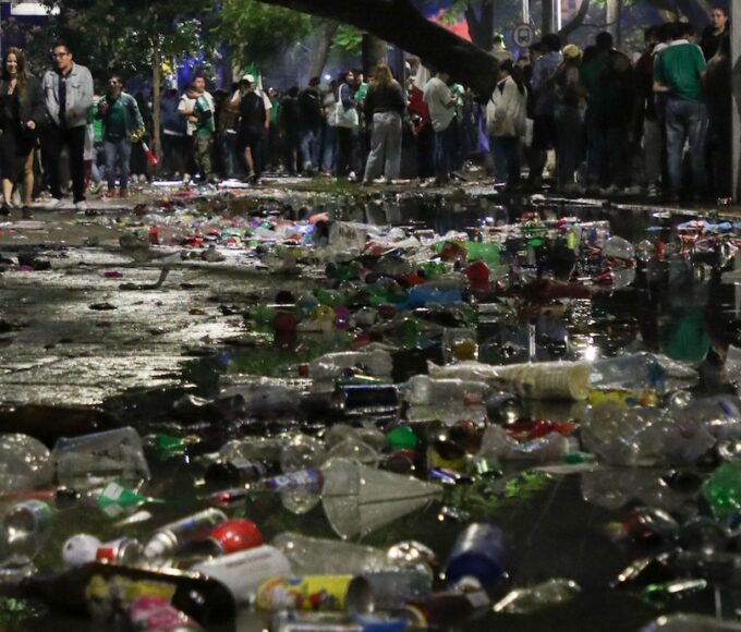 basura del Mundial