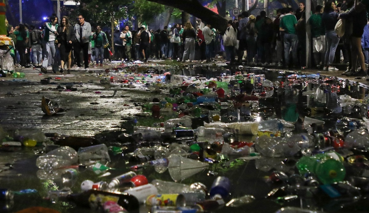 basura del Mundial