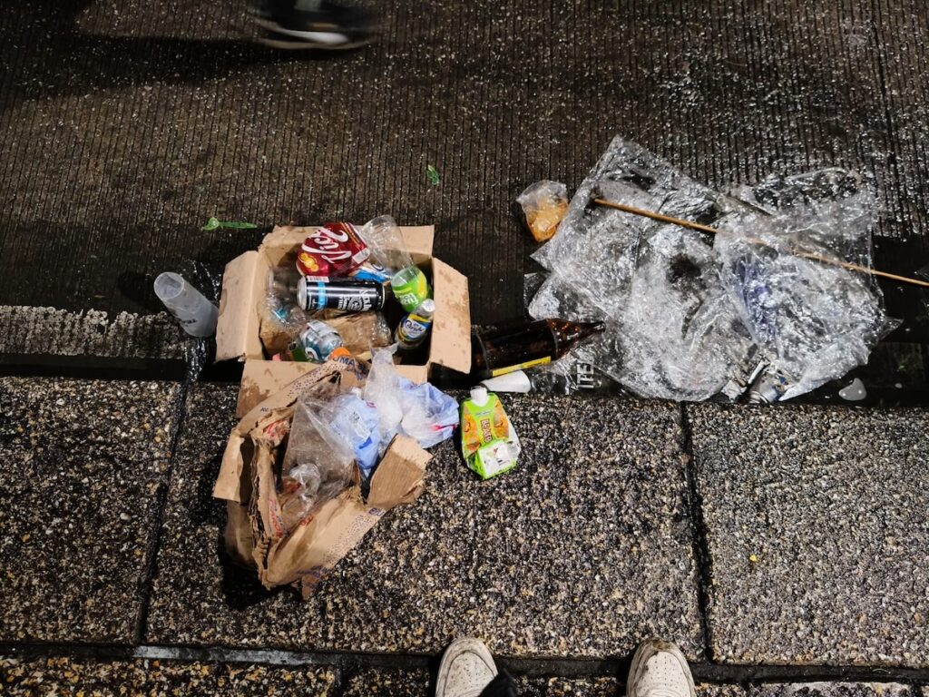 basura festejos mundial cdmx