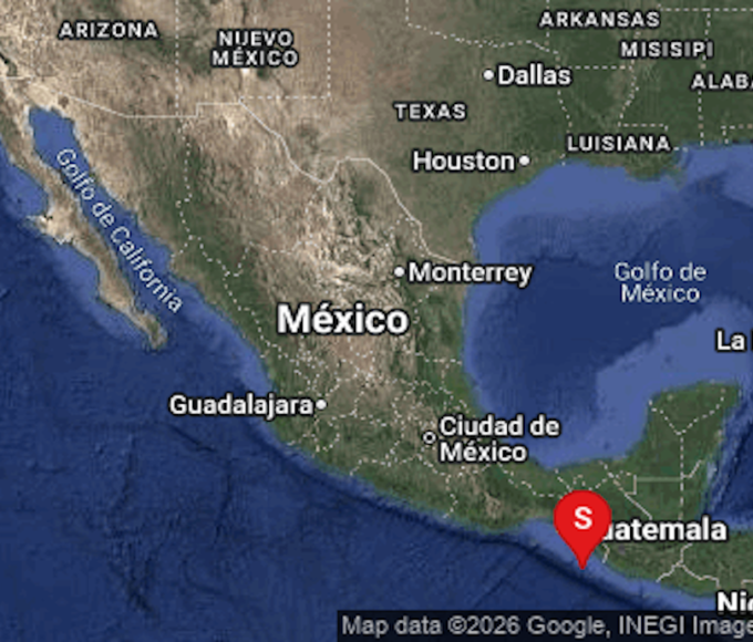Sismo de magnitud 7.4 sacude a Chiapas y activa alerta de tsunami
