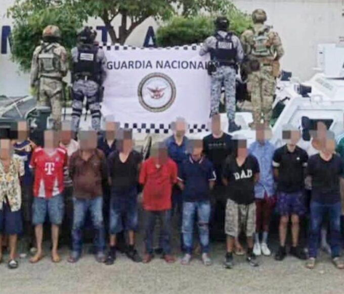 Detienen a 28 personas vinculadas a “El Benny 17”