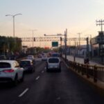 Bloqueo calzada Ignacio Zaragoza hoy México-Puebla