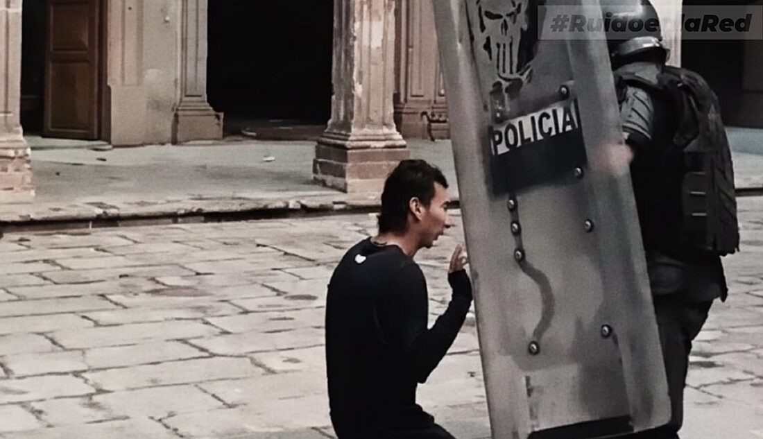 Raúl Meza Abonce protestas Carlos Manzo