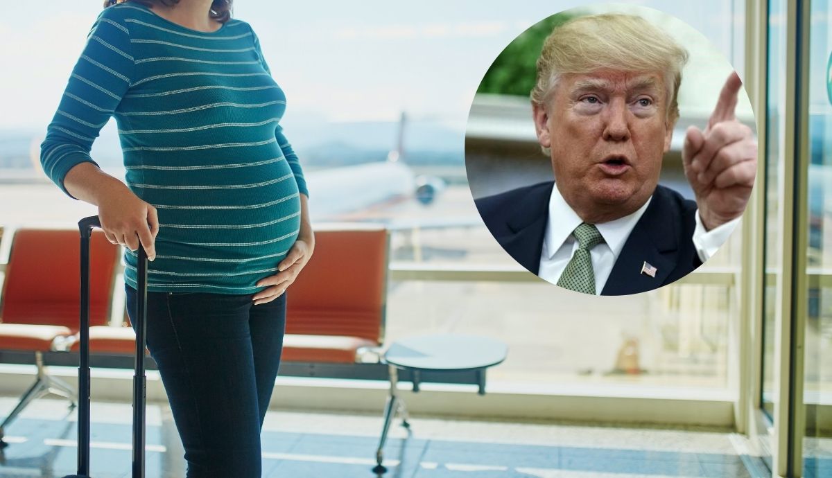 Trump prohíbe el "turismo de parto" en EU ¿a quién afecta?