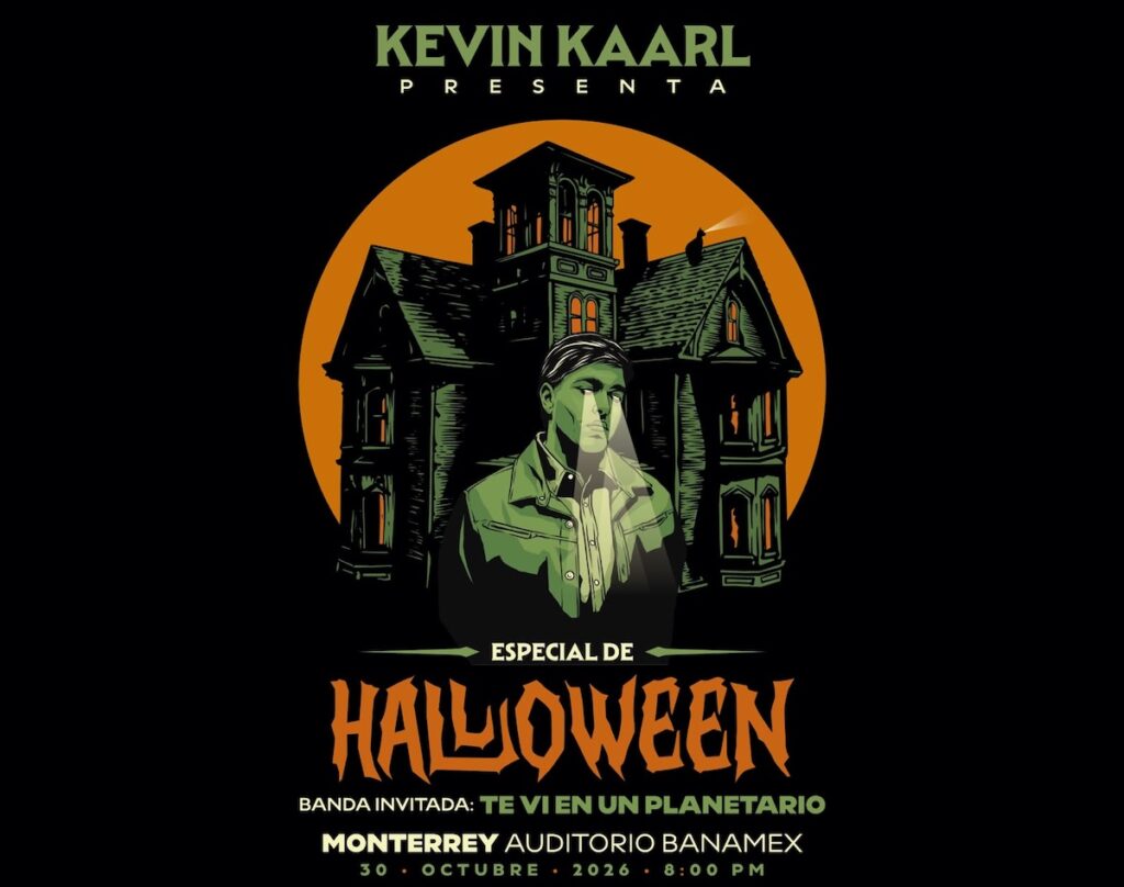 cartel de los Boletos para Kevin Kaarl en Monterrey 2026