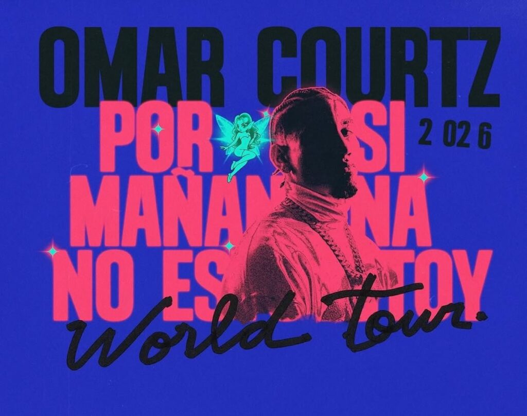 cartel de los conciertos de omar courtz 2026