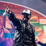 Foto de Yandel en concierto