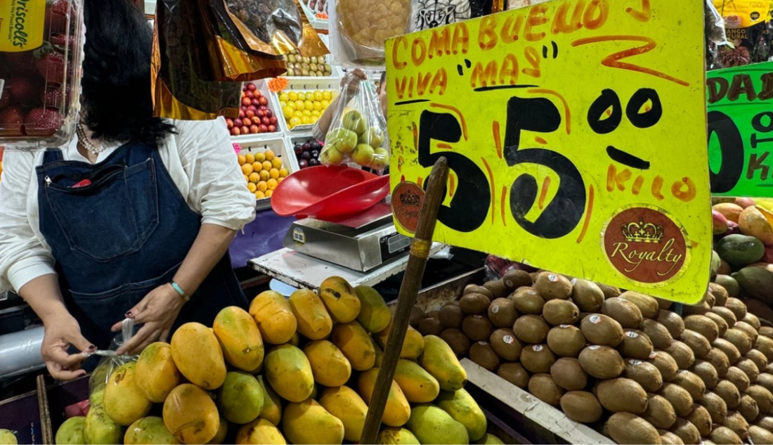 Canasta alimentaria sube 3.8% en zonas urbanas y 2% en rurales durante julio