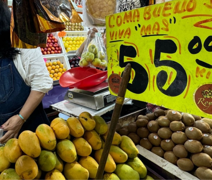 Canasta alimentaria sube 3.8% en zonas urbanas y 2% en rurales durante julio
