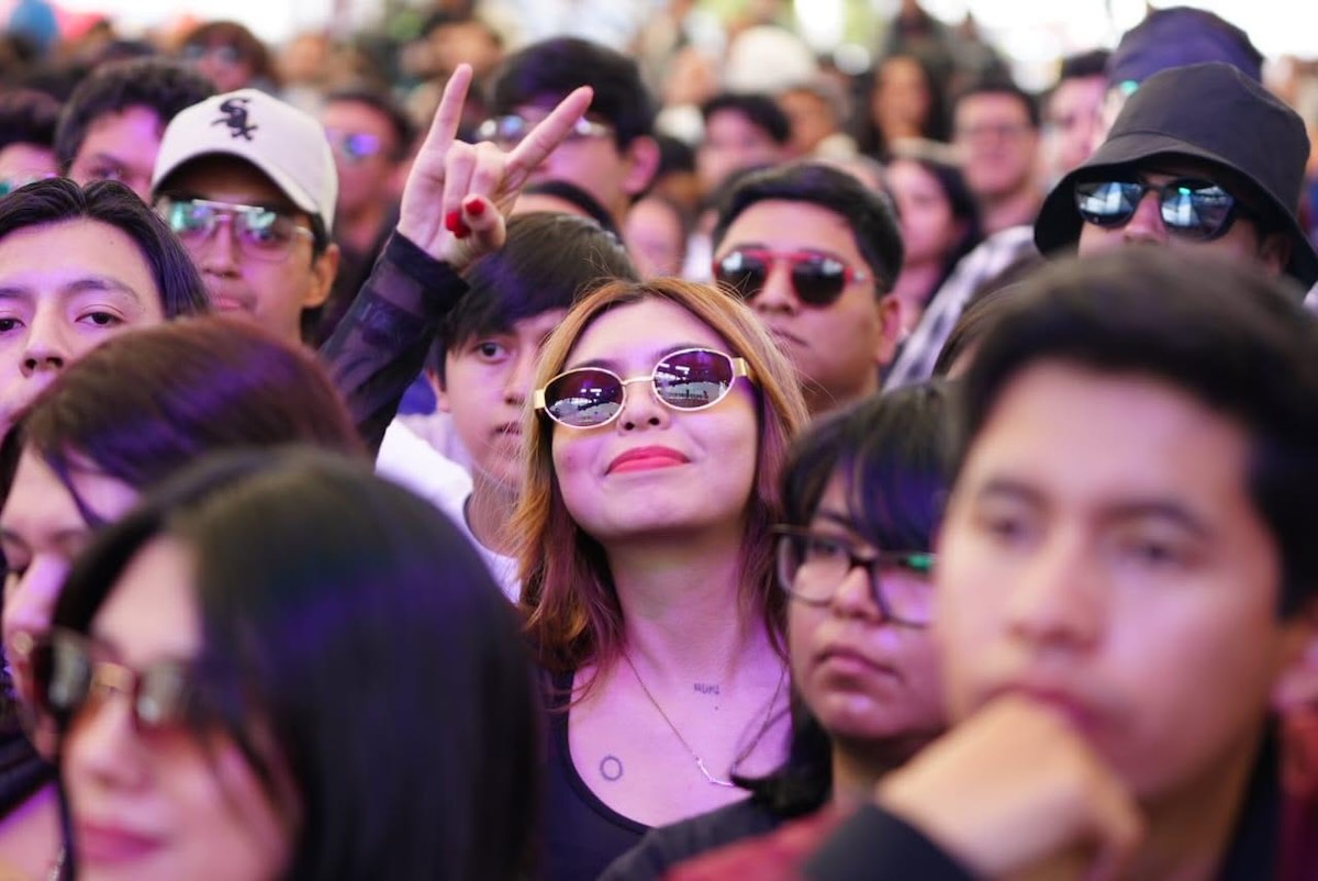 Imagen de asistentes al pachuca rock fest
