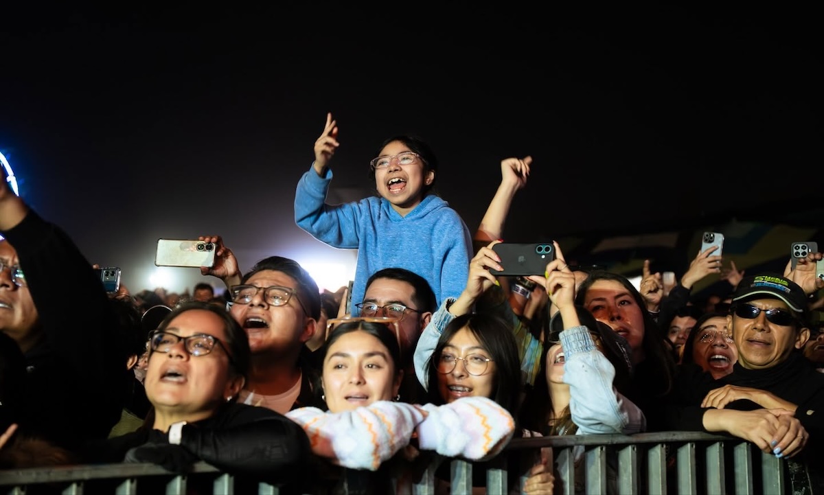 Foto de asistentes al festival Tecate comunca 2026