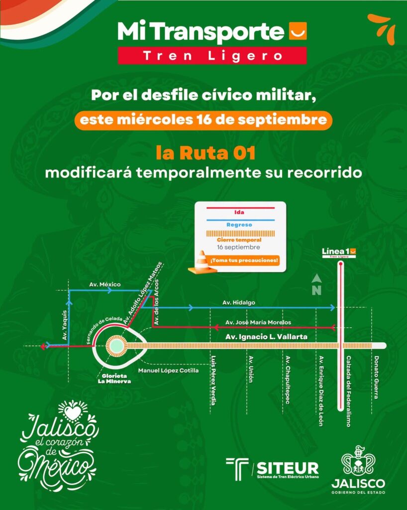 Desfile militar del 16 de septiembre de 2026 en Guadalajara